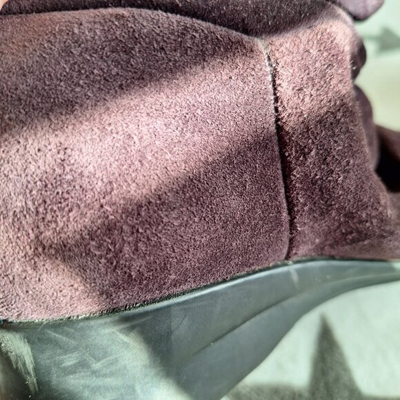 Remonte Dorndorf Ankle Boots Women’s 38 US 7-8‎ Purple Slouch Biker Moto - Picture 9 of 11